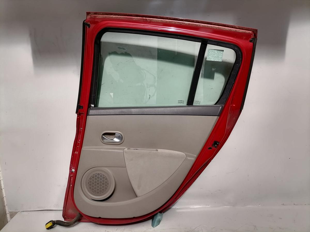 Renault Clio 3 original T&uuml;r hinten rechts TEB76 red of fire Bj.2006